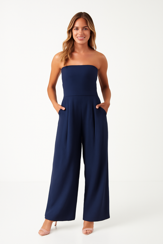 Strapless Jumpsuit