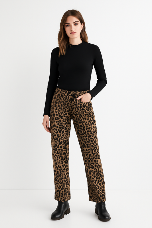 Animal Pattern Pants