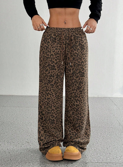 Leopard Print Pants For Women