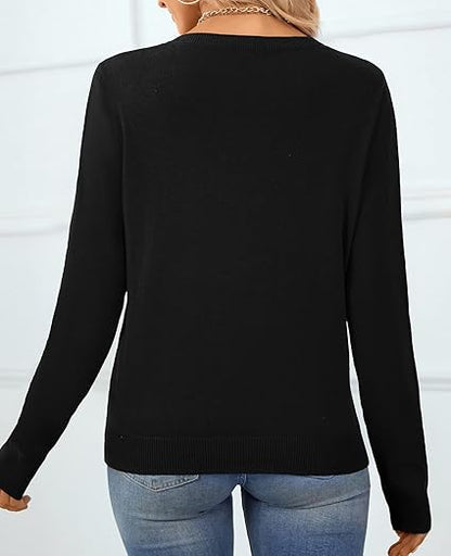 Round Neck Sweater For Women