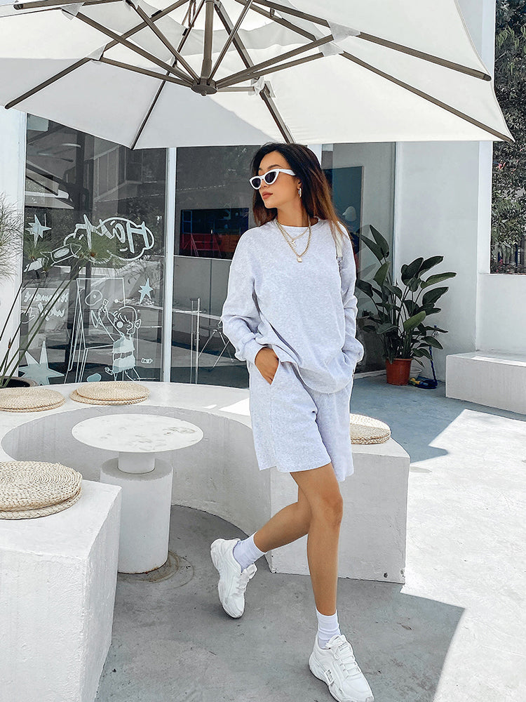 Set Short and Sweater For Women